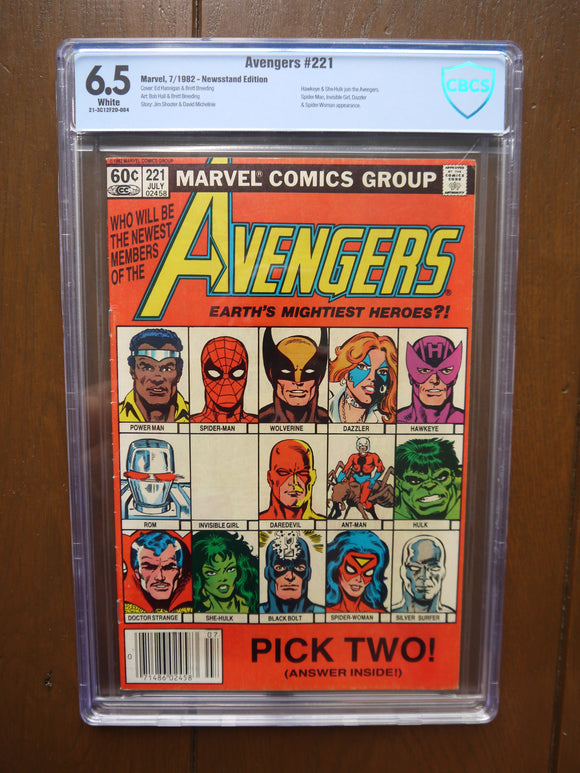 Avengers (1963 1st Series) #221 CBCS 6.5 - Mycomicshop.be