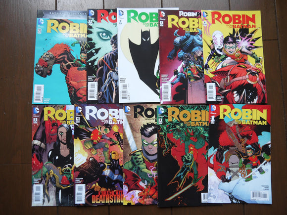 Robin Son of Batman (2015) #1-10 - Mycomicshop.be