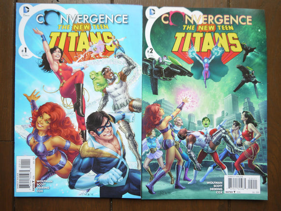 Convergence New Teen Titans (2015) Complete Set - Mycomicshop.be