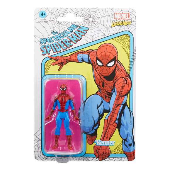 Marvel Legends Retro Collection Action Figure the Spectacular Spider-Man 10 cm - Mycomicshop.be