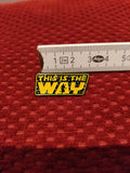 Star Wars This is the way Enamel Pin - Mycomicshop.be