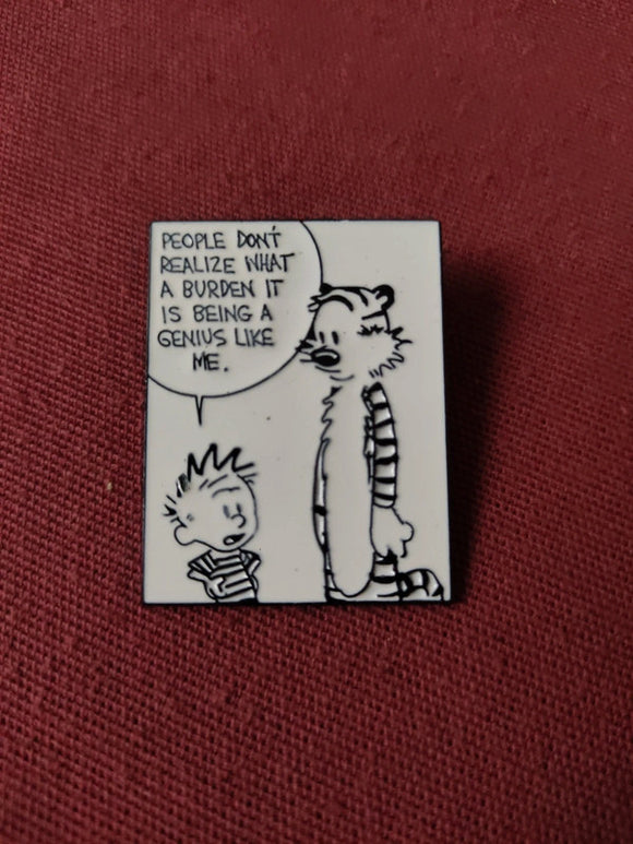 Calvin and Hobbes Genius - Enamel pin - Mycomicshop.be