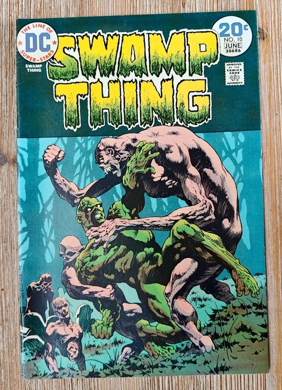 Swamp Thing 10 (DC, 1st series 1972) - Mycomicshop.be