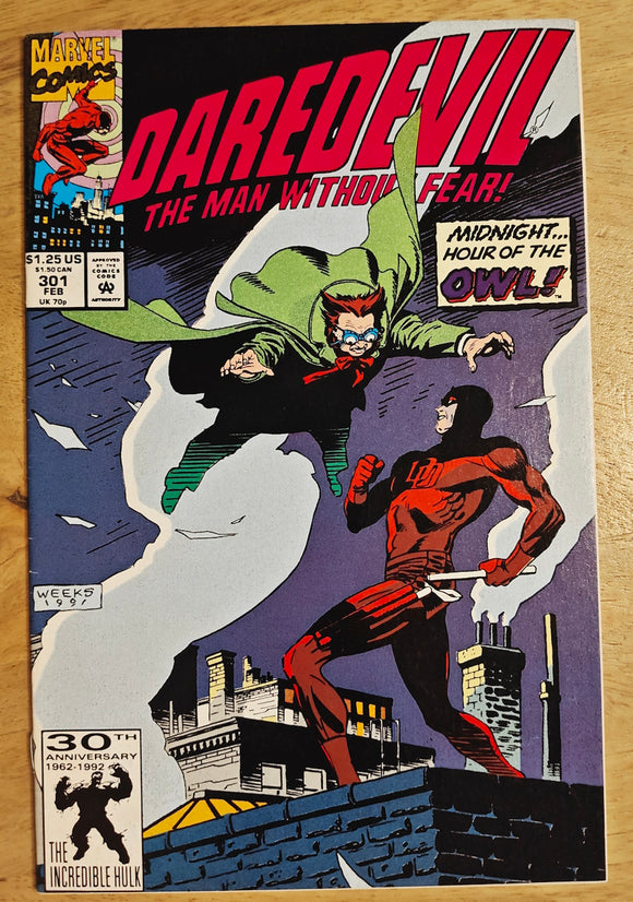 Daredevil 301 (Marvel, 1992) - Mycomicshop.be