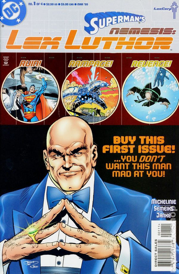 Superman's Nemesis Lex Luthor (1999) Complete Set - Mycomicshop.be