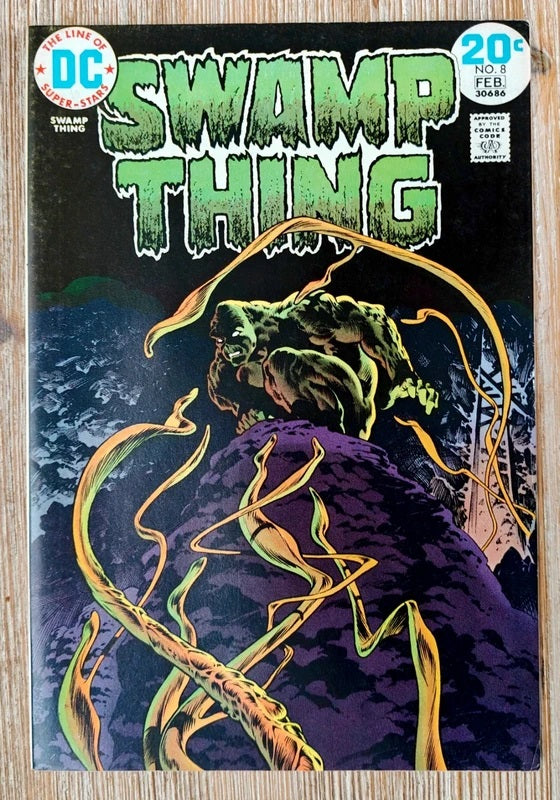 Swamp Thing 8 (DC, 1st series 1972) - Mycomicshop.be