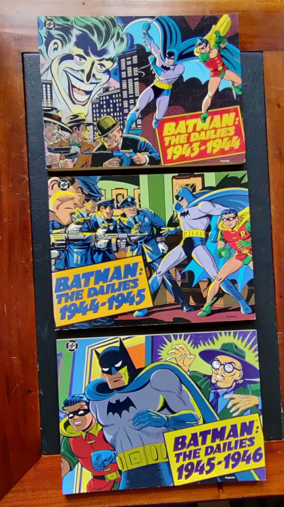 Batman The Dailies TPB (1990 DC/Kitchen Sink) Complete Set