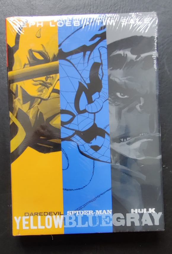 Daredevil Yellow/Spider-Man Blue/Hulk Gray HC (2014) By Jeph Loeb and Tim Sale #1