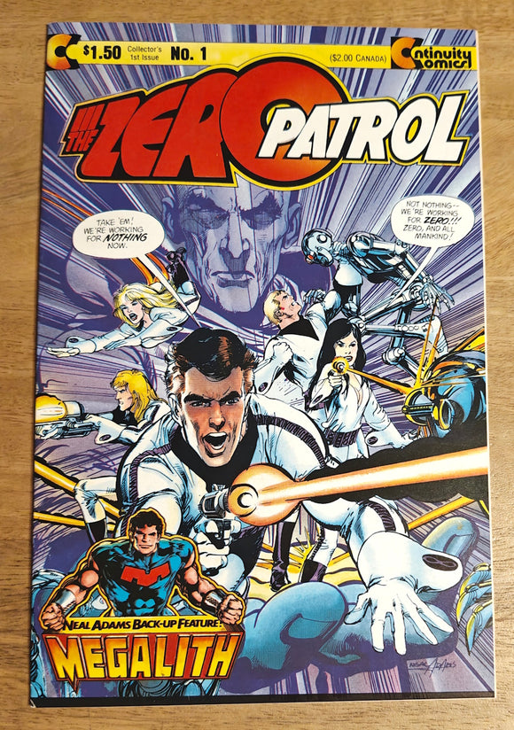 Zero Patrol 1 (Continuity, 1984) - Mycomicshop.be