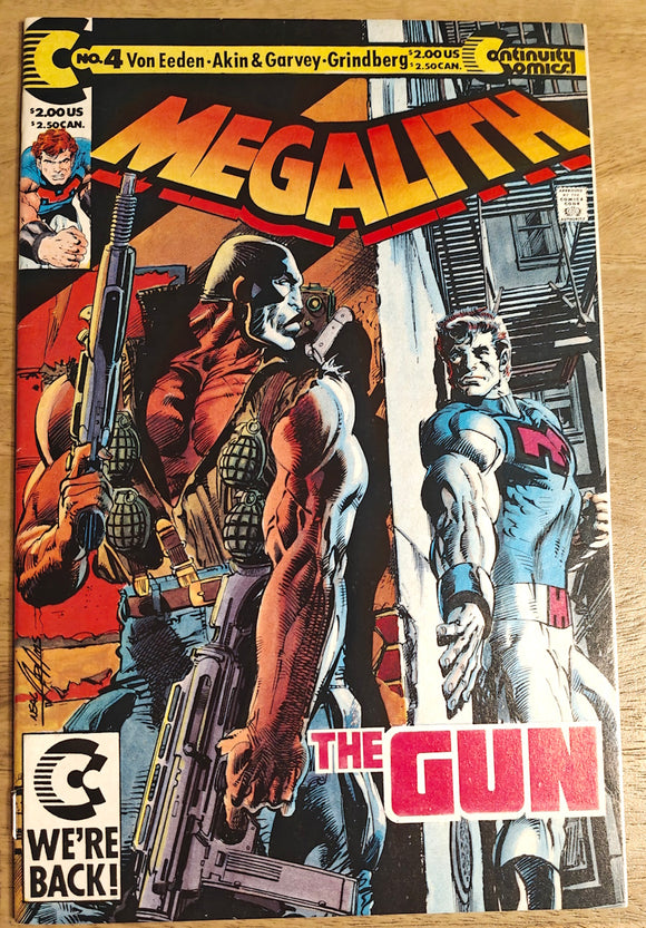 Megalith 4 (1st series 1989, Continuity) - Mycomicshop.be