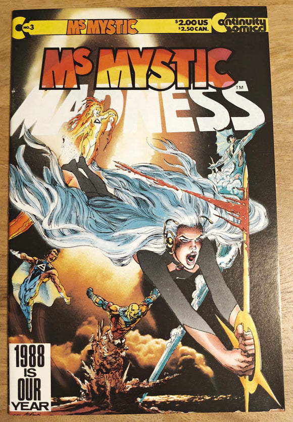 Ms Mystic #3 (2nd series, 1989 Continuity) - Mycomicshop.be