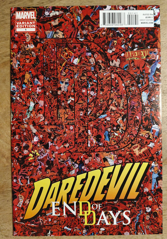 Daredevil End of Days #1 (Marvel, 2012) Garcin Collage Variant - Mycomicshop.be
