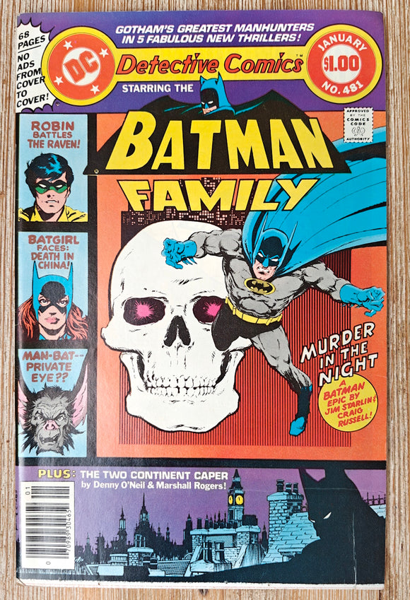 Detective Comics 481 (DC, 1978) - Mycomicshop.be
