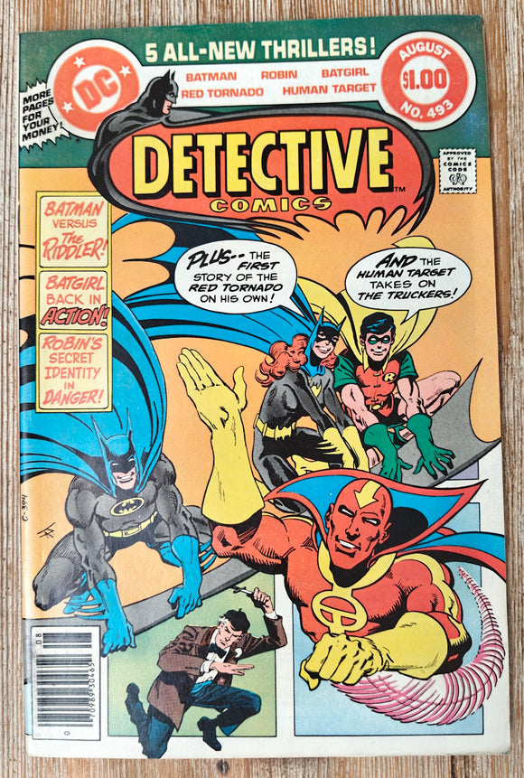 Detective Comics 493 (DC, 1979) 1st appearace Swashbuckler! - Mycomicshop.be