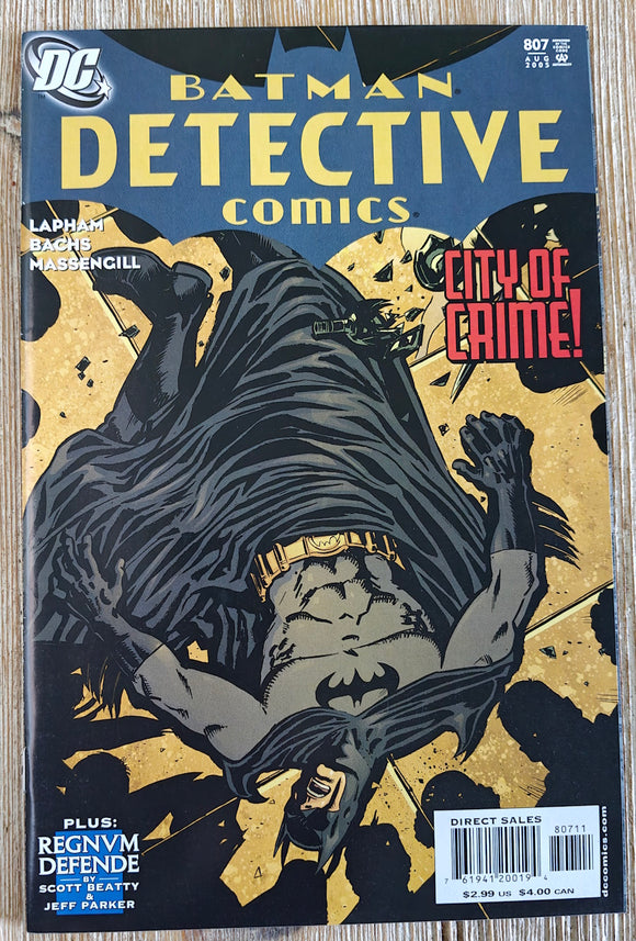 Detective Comics 807 (DC, 2005) - Mycomicshop.be