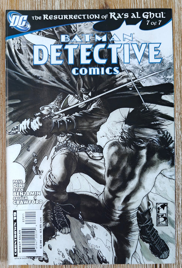 Detective Comics 839 (DC, 2008) - Mycomicshop.be
