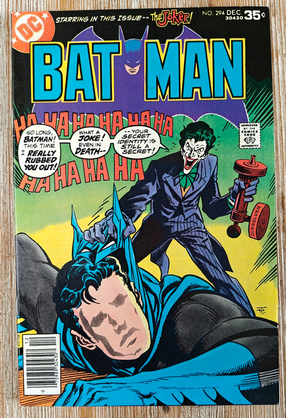 Batman 294 (DC, 1977) - Mycomicshop.be