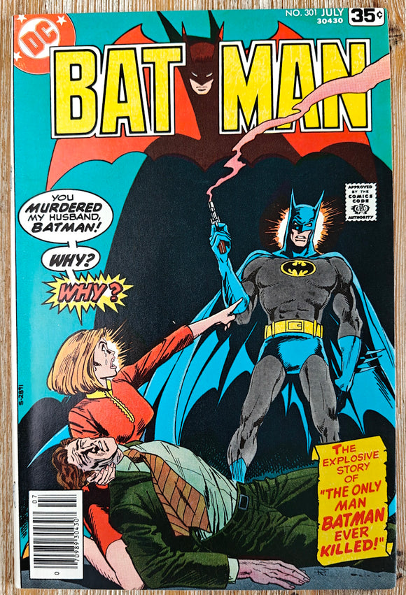 Batman 301 (DC, 1978) - Mycomicshop.be