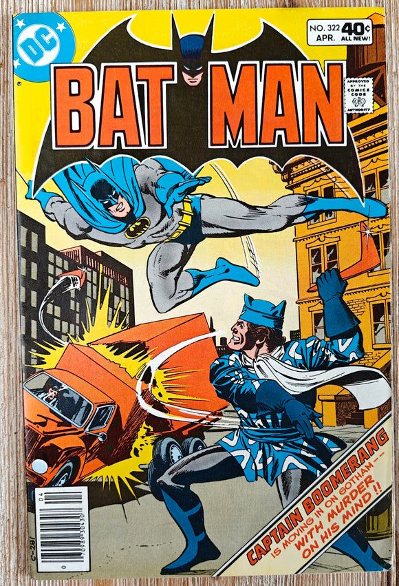 Batman 322 (DC, 1980) - Mycomicshop.be