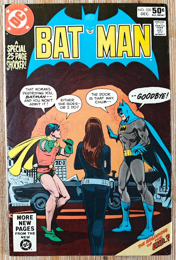Batman 330 (DC, 1980) - Mycomicshop.be