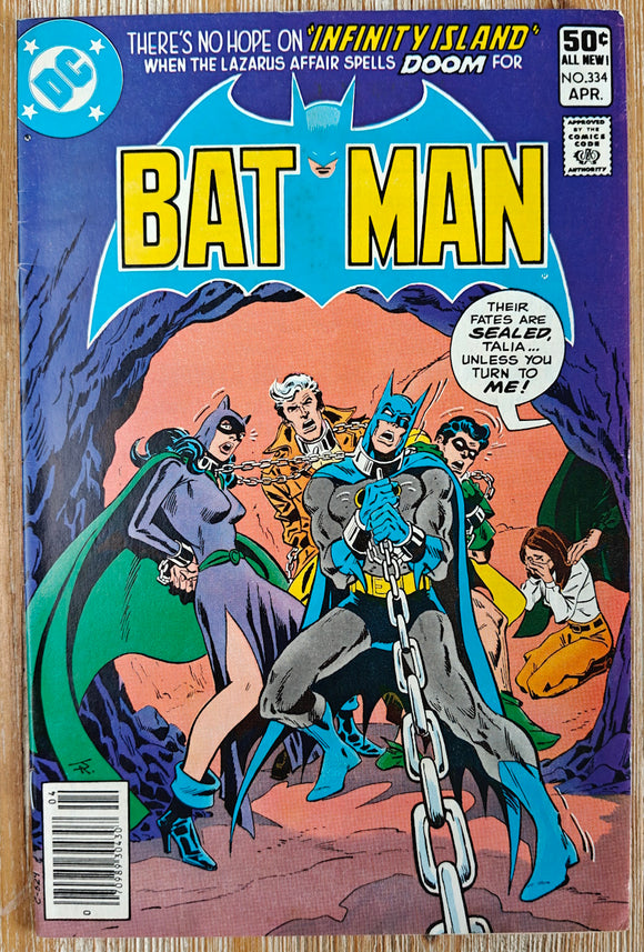 Batman 334 (DC, 1981) - Mycomicshop.be