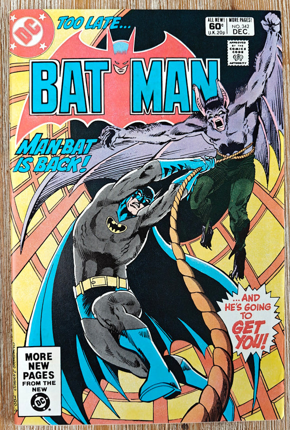 Batman 342 (DC, 1981) - Mycomicshop.be