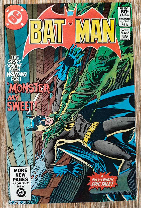Batman 344 (DC, 1982) - Mycomicshop.be