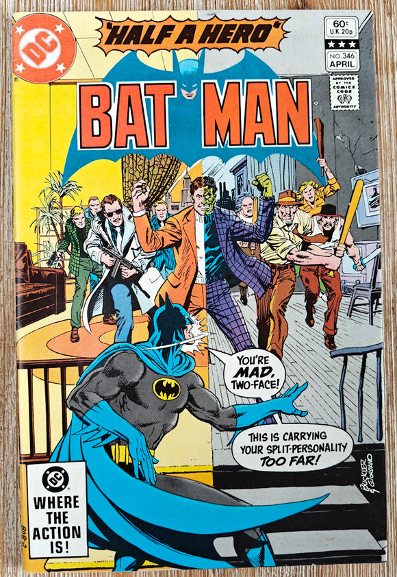 Batman 346 (DC, 1982) - Mycomicshop.be