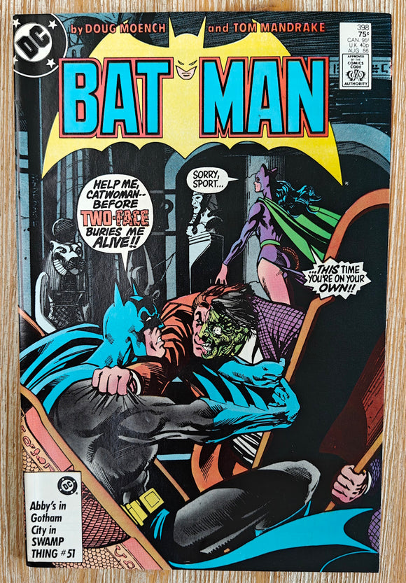 Batman 398 (DC, 1986) - Mycomicshop.be