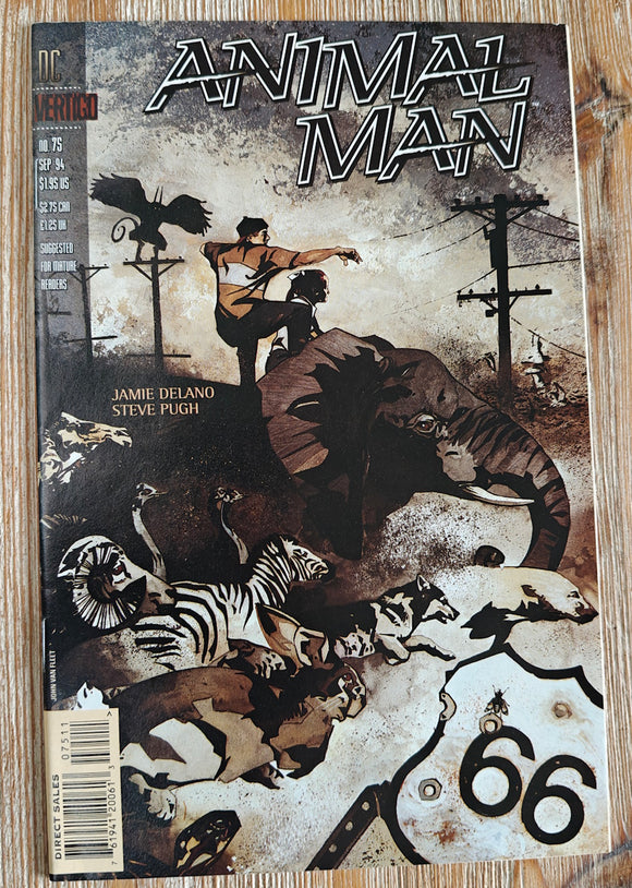 Animal Man 75 (DC/Vertigo, 1994) - Mycomicshop.be