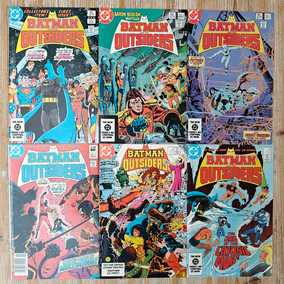 Batman and The Outsiders (DC, 1983) set + annual - Mycomicshop.be