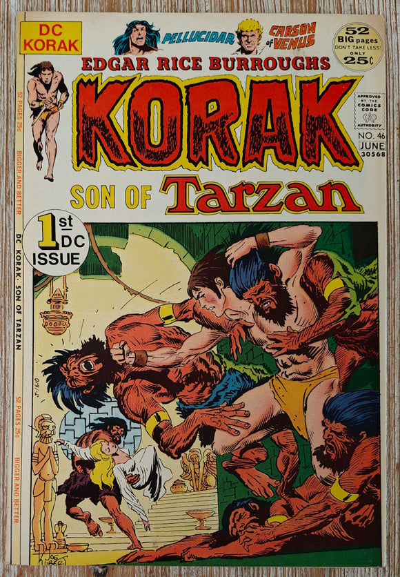 Korak Son of Tarzan (1964 Gold Key/DC) #46
