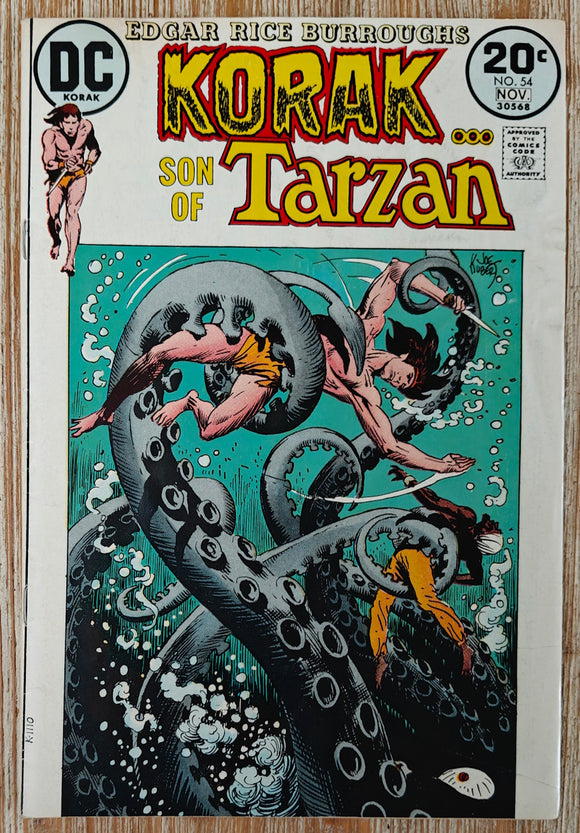 Korak Son of Tarzan (1964 Gold Key/DC) #54