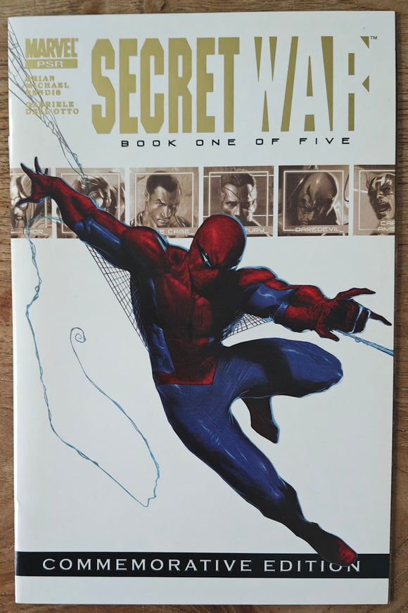 Secret War (Marvel, 2004) #1 Commemorative Gold Foil Variant cover