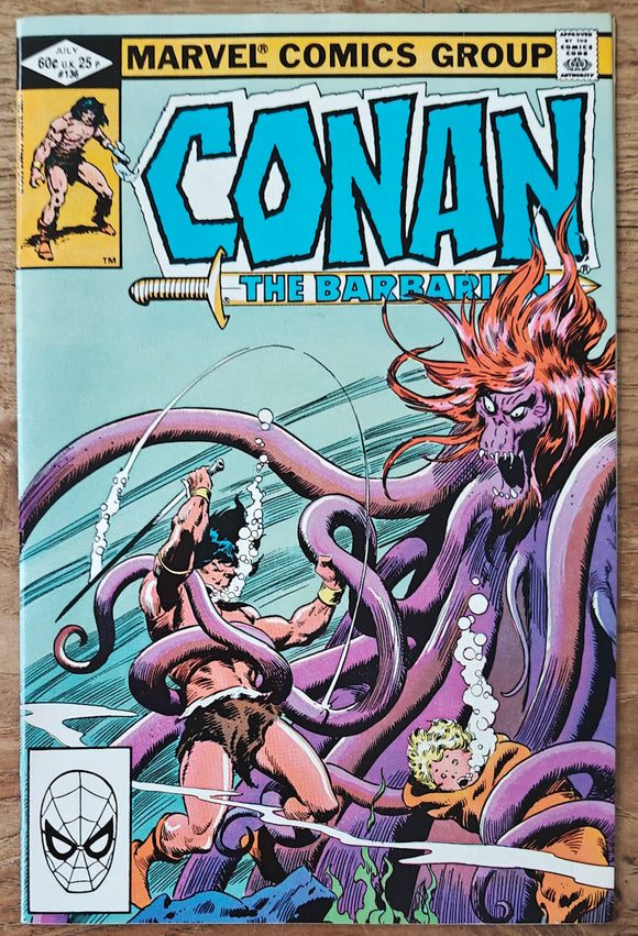 Conan the Barbarian (1970 Marvel) #136