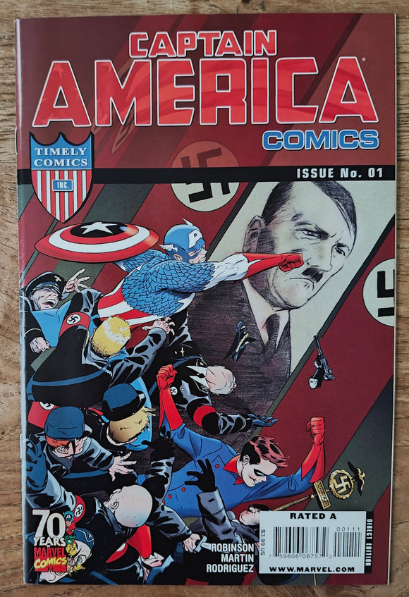 Captain America #1 (Marvel, 2009)