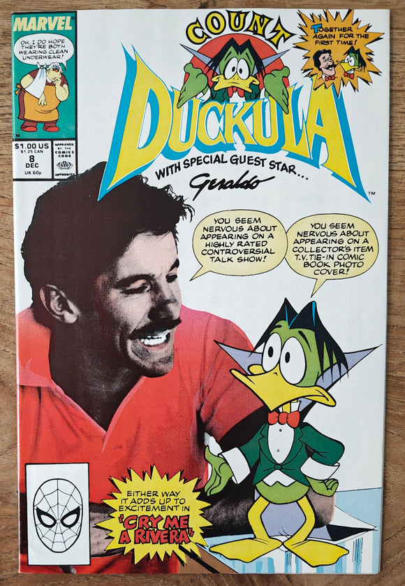 Count Duckula (1989 Marvel) #8