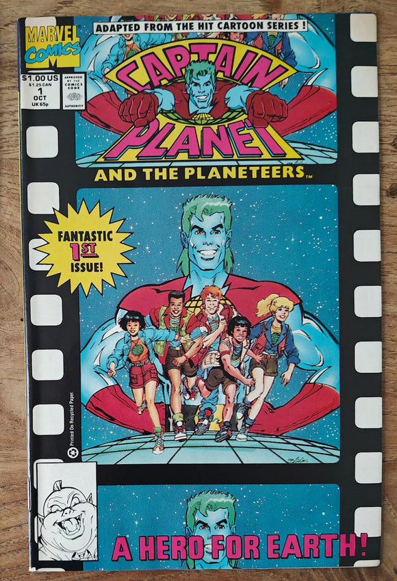 Captain Planet and The Planeteers 1 (Marvel, 1991)