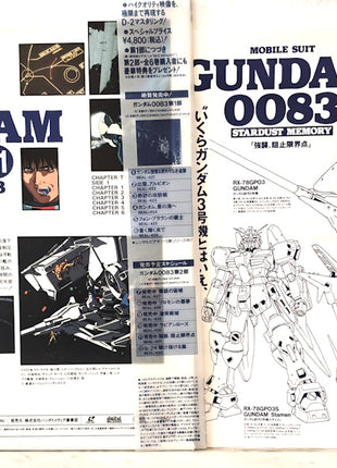 Mobile Suit Gundam 0083: Stardust Memory (1991) Complete set - Mycomicshop.be