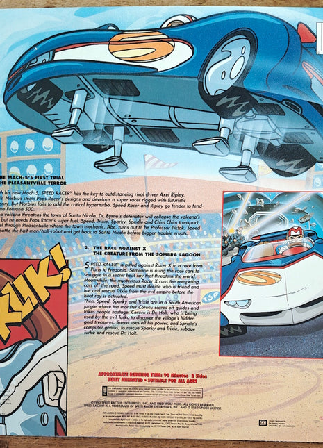 New Adventures of Speed Racer #1/2: Mach 5's First Trial/Race Against X [LD 27513~4] - Mycomicshop.be