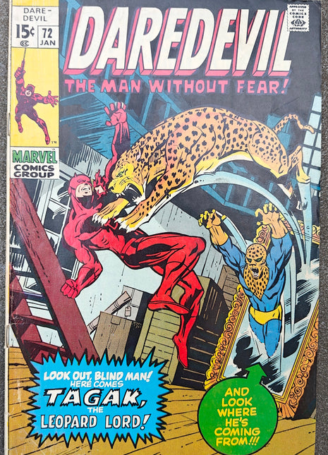 Daredevil (Marvel, 1964 1st Series) #72