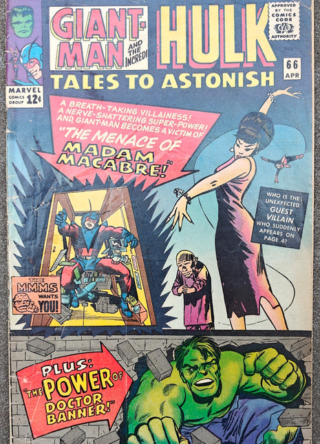 Tales to Astonish (Marvel, 1959 1st Series) #66