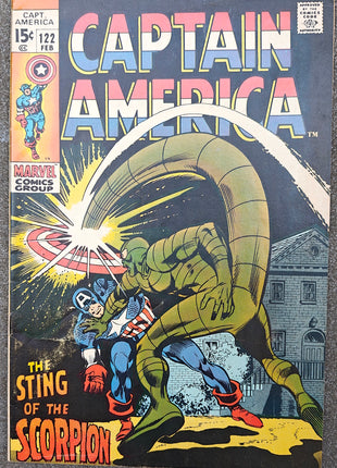 Captain America (Marvel, 1968 1st Series) #122