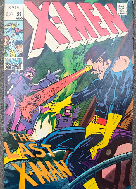 Uncanny X-Men (Marvel, 1963 1st Series) #59