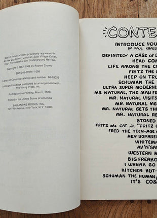 R. Crumb's Head Comix (1968 Viking Press/Ballantine)