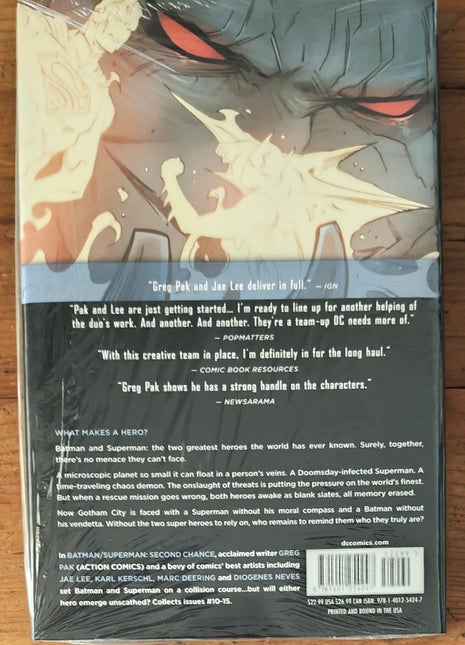 Batman/Superman Vol. 3 : Second Chance - The New 52 (HC 2015)