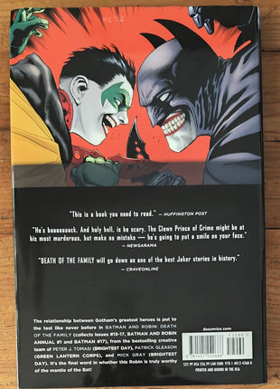 Batman and Robin Vol. 3: Death of the Family (The New 52) HC