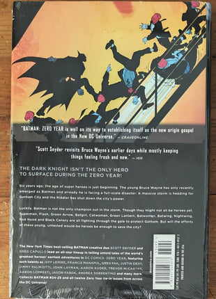 DC Comics Zero Year (Snyder & Capullo, 2014) HC