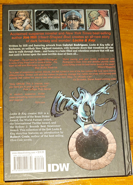 Locke & Key, Vol. 1 : Welcome to Lovecraft (IDW, 2008) HC
