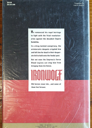 Ironwolf Fires of the Revolution HC (1992 DC)